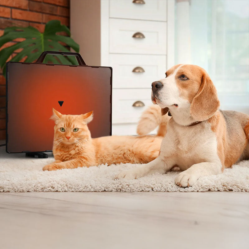 160W Thermostatic Heating Panel for Chicken Coop, 0-99°C Radiant Heater for Poultry Winter Farm